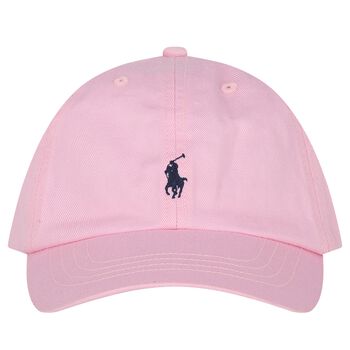 Girls Pink Logo Cap