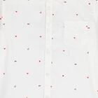 Boys White Long Sleeve Shirt, 1, hi-res