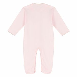 Baby Girls Pink Printed Babygrow