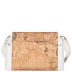 Beige & White Geo Map Baby Changing Bag, 2, hi-res