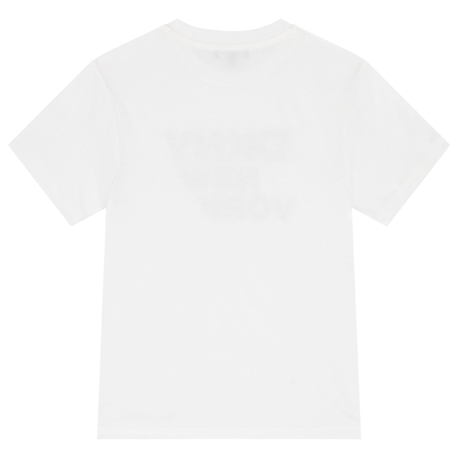 Boys White Logo T-Shirt, 1, hi-res image number null