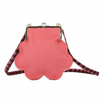 Girls Pink Logo Handbag