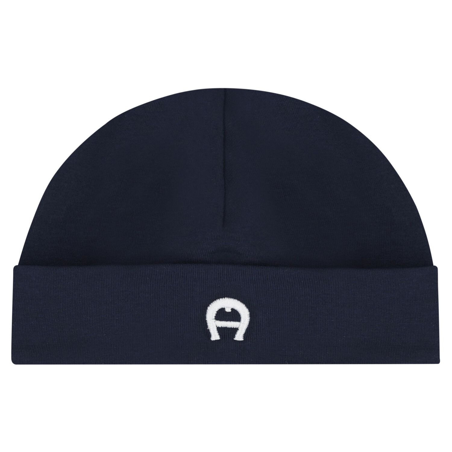Baby Boys Navy Blue Logo Hat, 3, hi-res