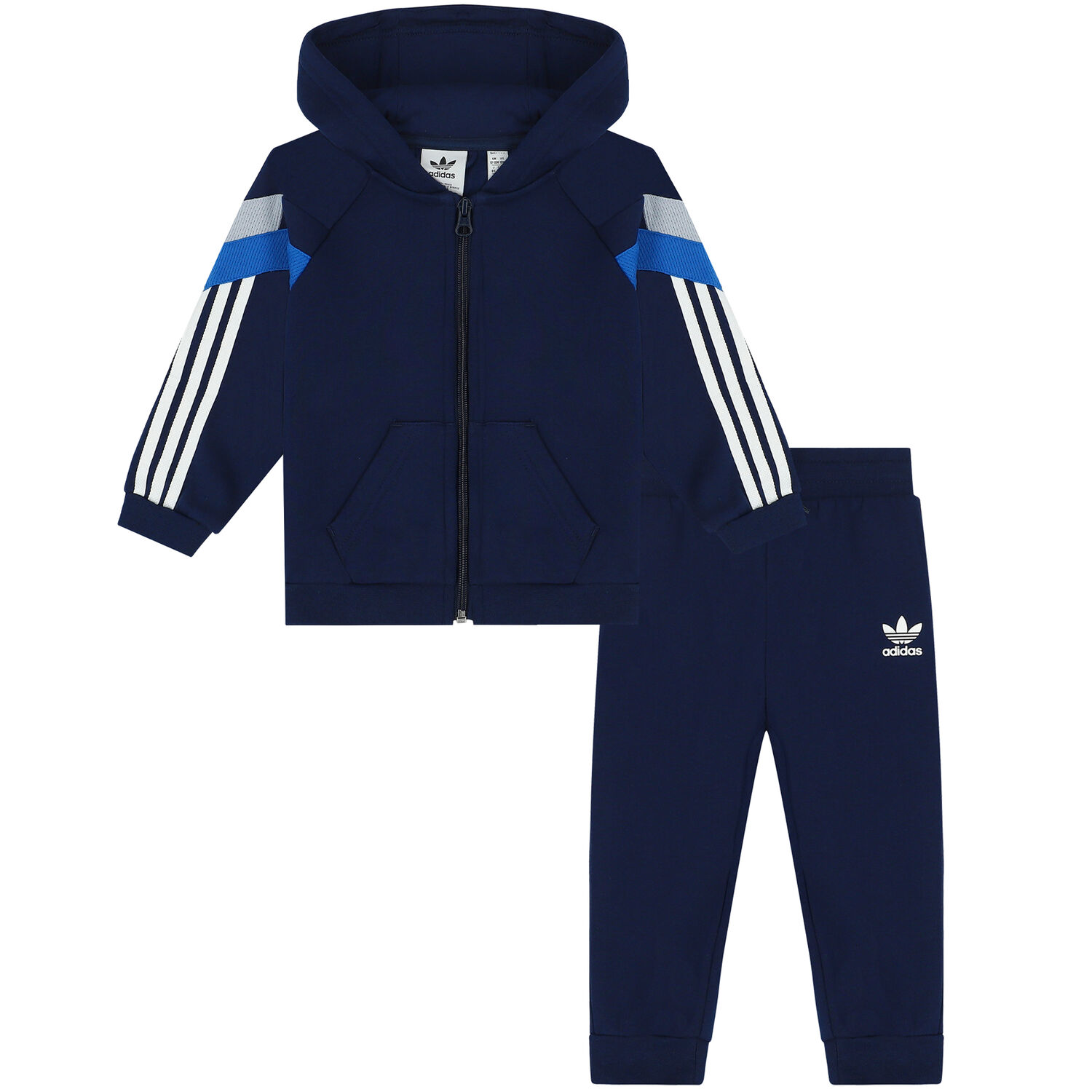 Adidas Kids Navy Logo Tracksuit Junior Couture KSA