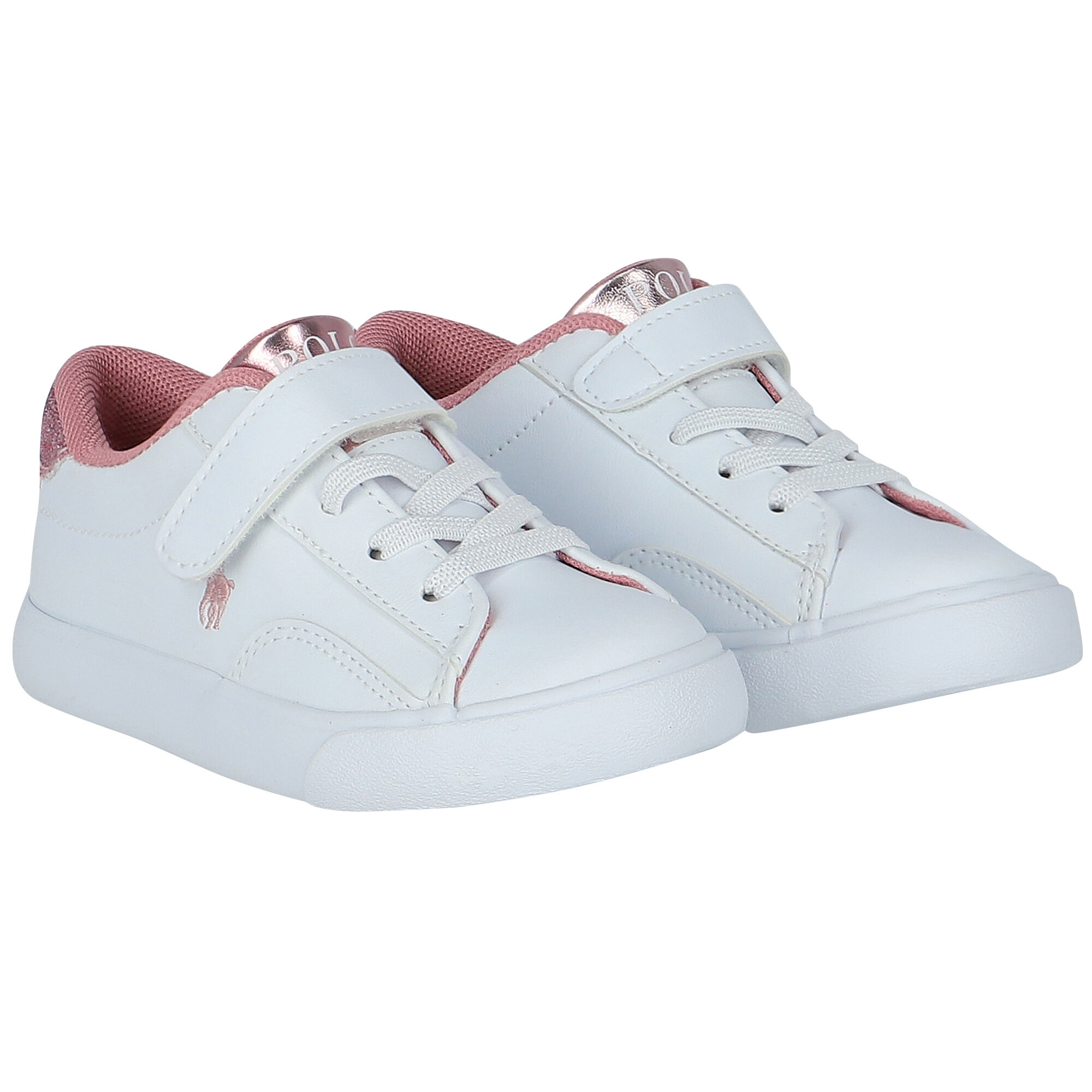 Pink ralph lauren store shoes