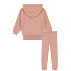 Girls Pink Tracksuit, 1, hi-res