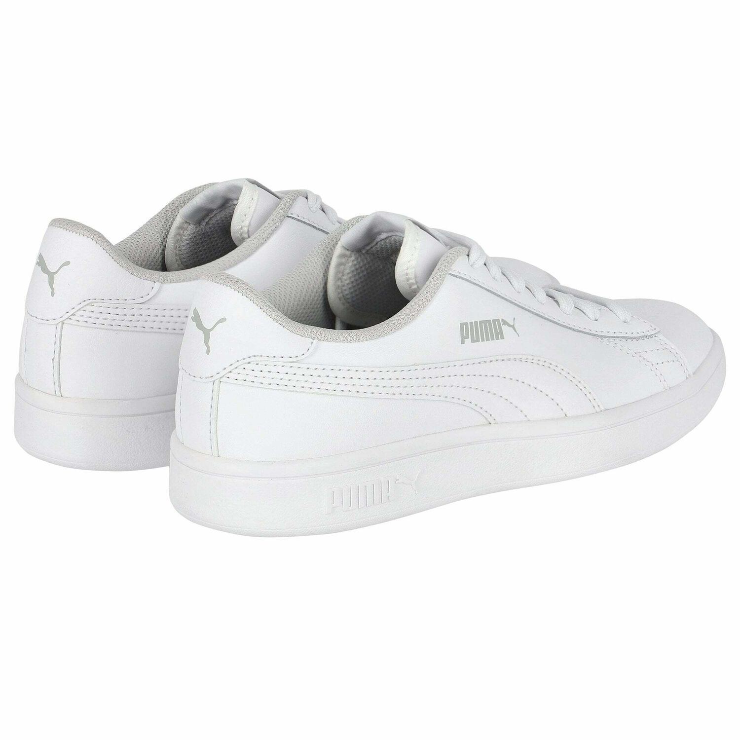 White Logo Trainers, 2, hi-res