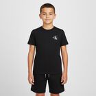 Boys Black Logo T-Shirt, 2, hi-res