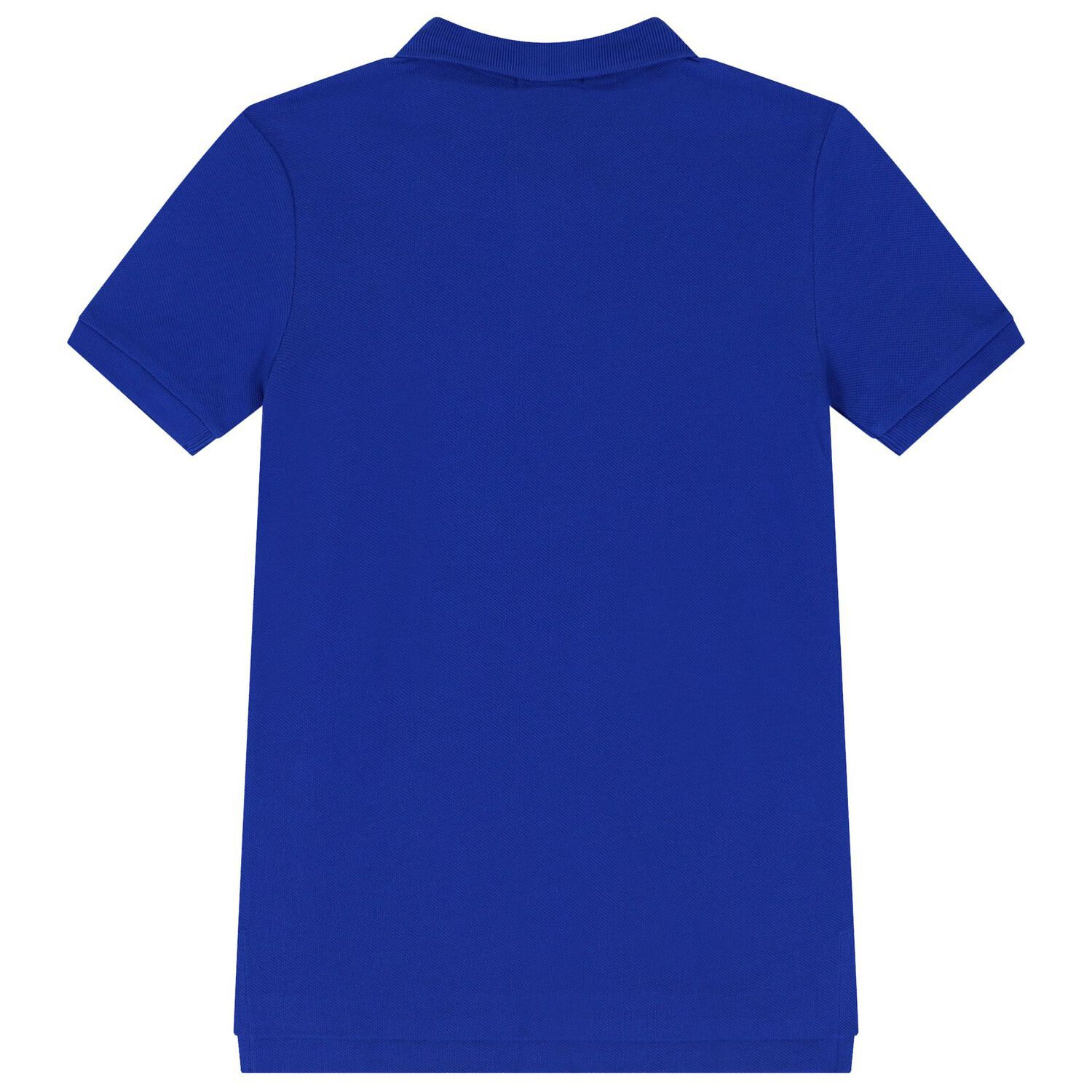 Boys Blue Polo Bear Polo Shirt, 1, hi-res image number null