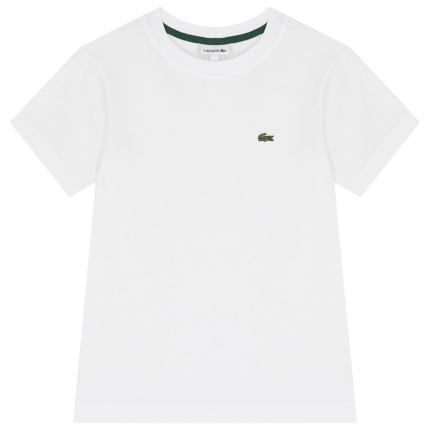 Boys White Logo T-Shirt, 1, hi-res
