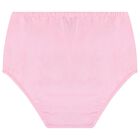  فستان  بنات جيرسي قطني بطبعة الزهور باللون الوردي  للأطفال , 1, hi-res