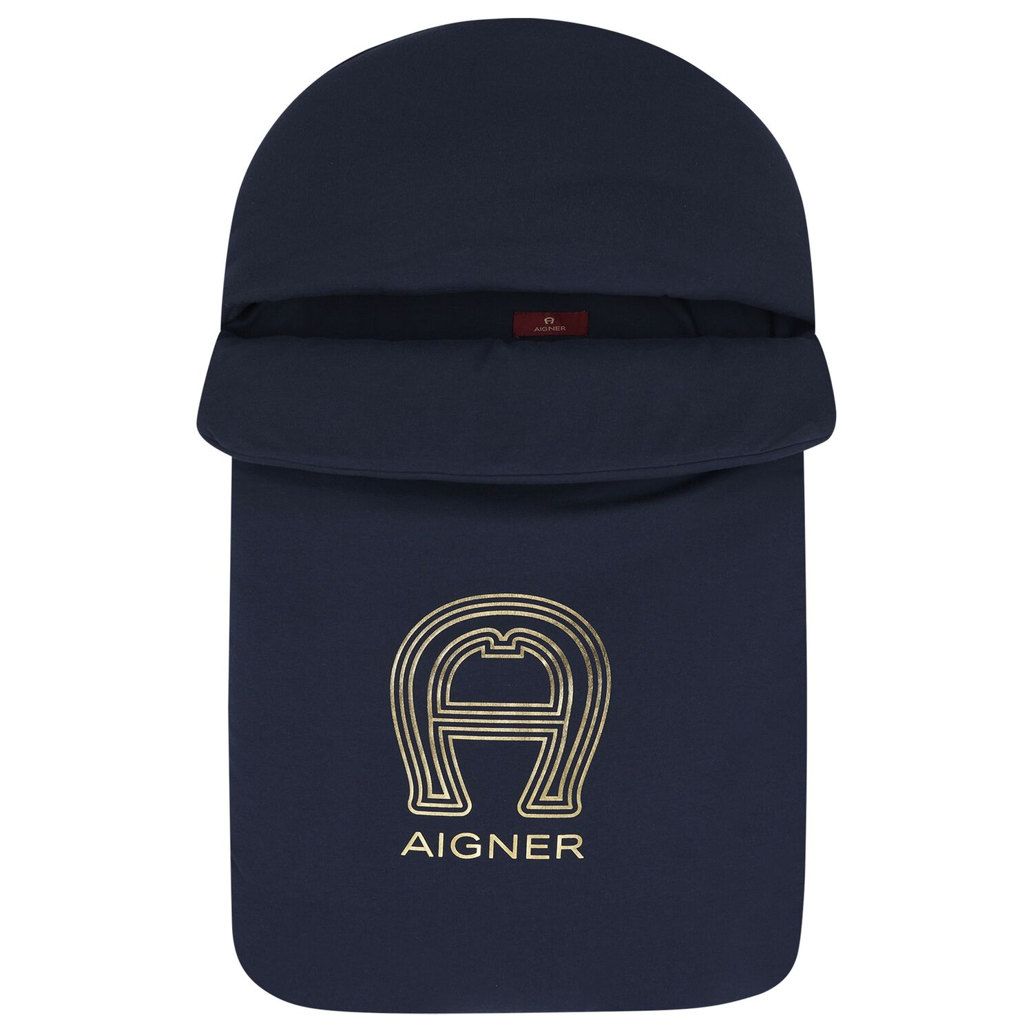 Baby Boys Navy Blue & Gold Logo Nest, 3, hi-res