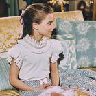 Girls White Ruffled Top, 1, hi-res