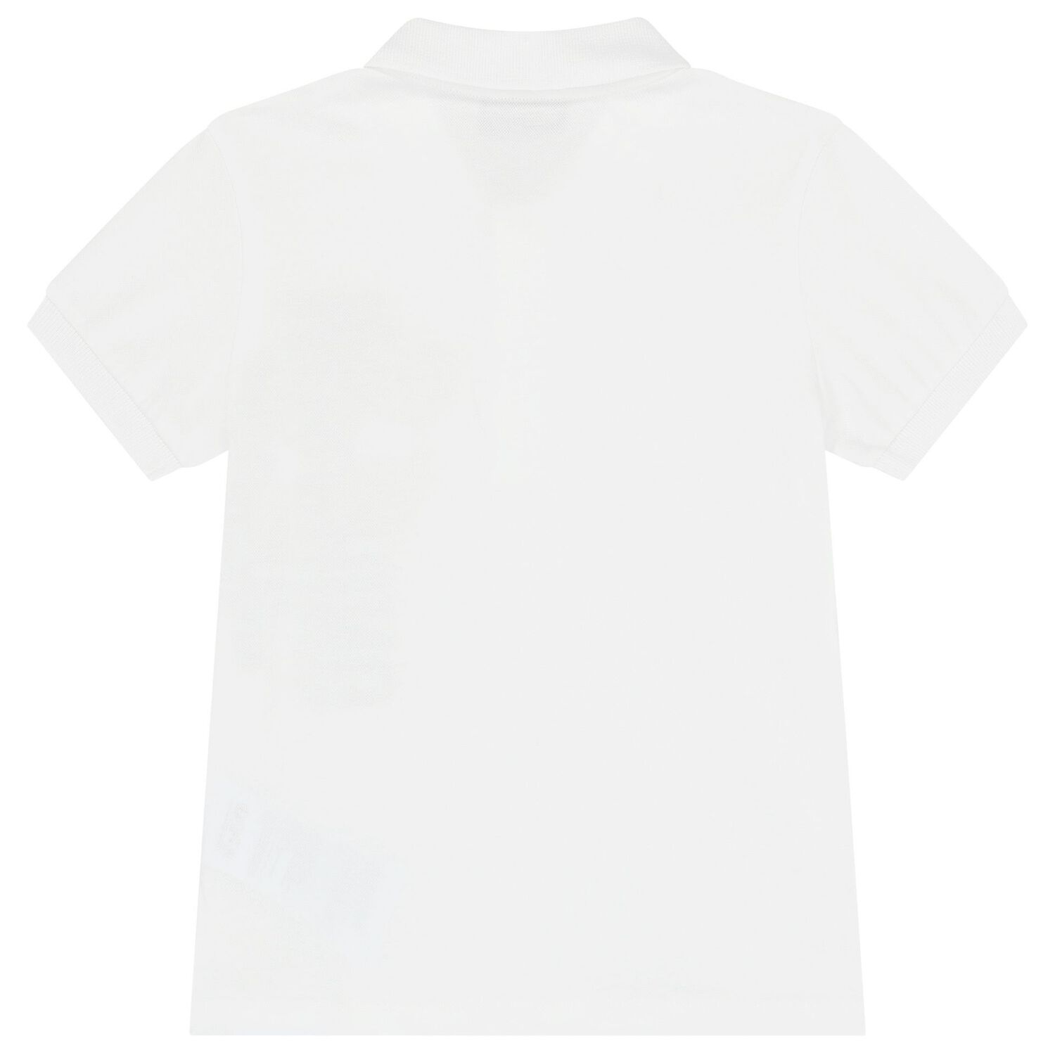 تيشيرت بولو أولاد بشعار تيدى باللون الأبيض, 1, hi-res