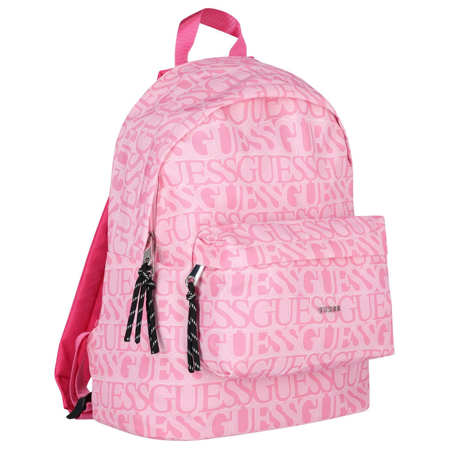 Guess Girls Pink Logo Backpack | Junior Couture USA display picture 1