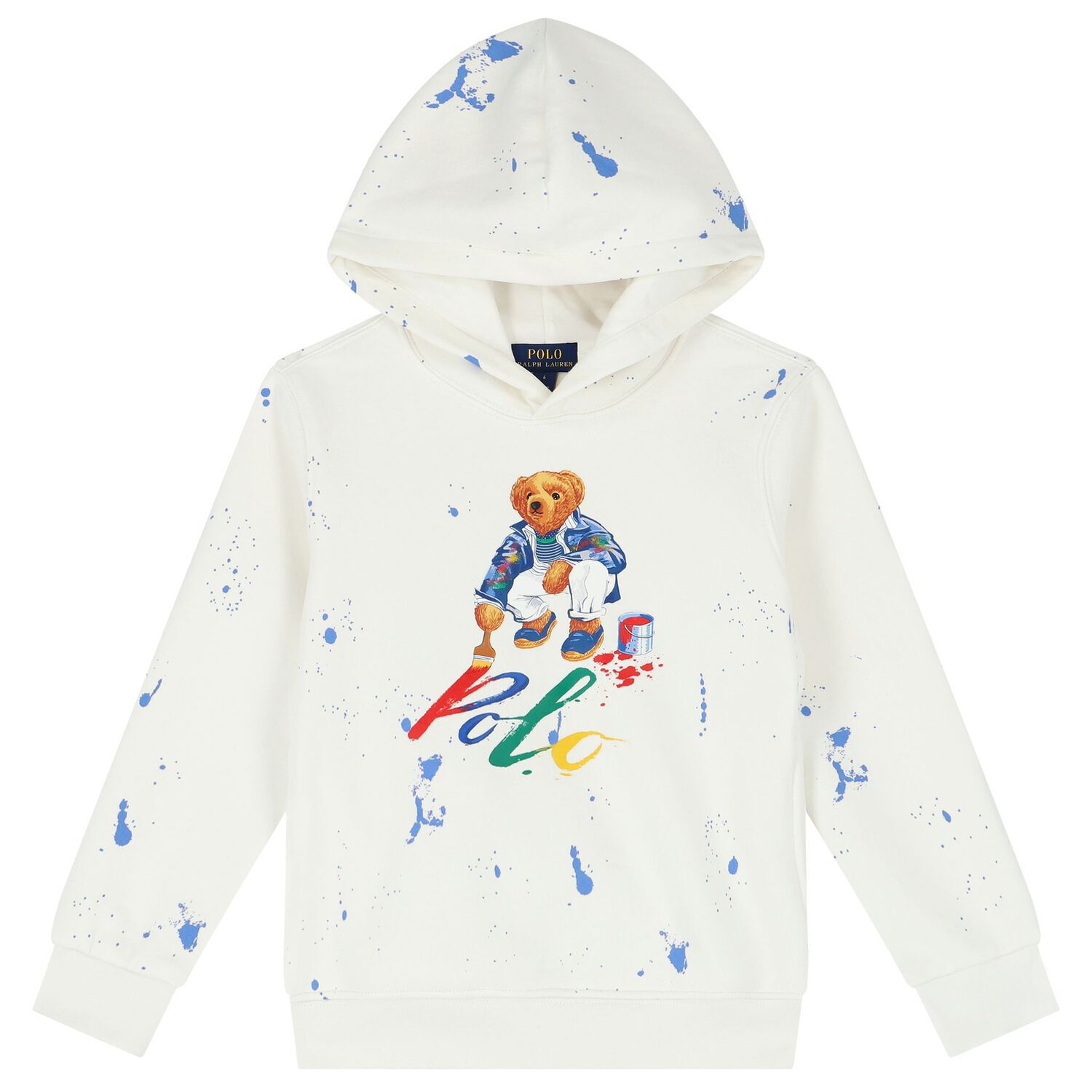 توب أولاد هودي بالشعار باللون الأبيض, 1, hi-res