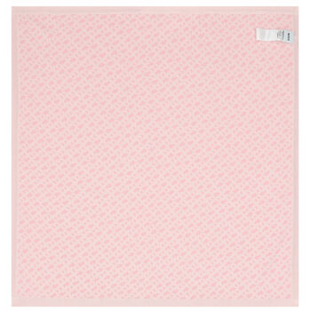 Baby Girls Pink Logo Knitted Blanket