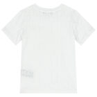 White & Gold Logo T-Shirt, 2, hi-res