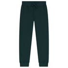 Boys White & Green Teddy Bear Logo Joggers Set, 3, hi-res