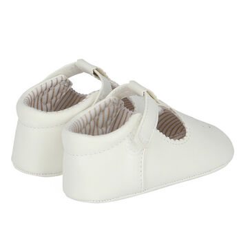 Ivory Pre Walker Baby Shoes