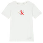 White & Black Logo Pyjamas, 1, hi-res