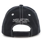 قبعة بالشعار باللون الأسود, 1, hi-res