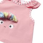 Baby Girls Pink & Yellow Swimsuit Set (3 Piece), 1, hi-res