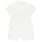Baby Girls Ivory Floral Romper, 2, hi-res