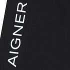 Younger Boys Black Logo Shorts , 1, hi-res