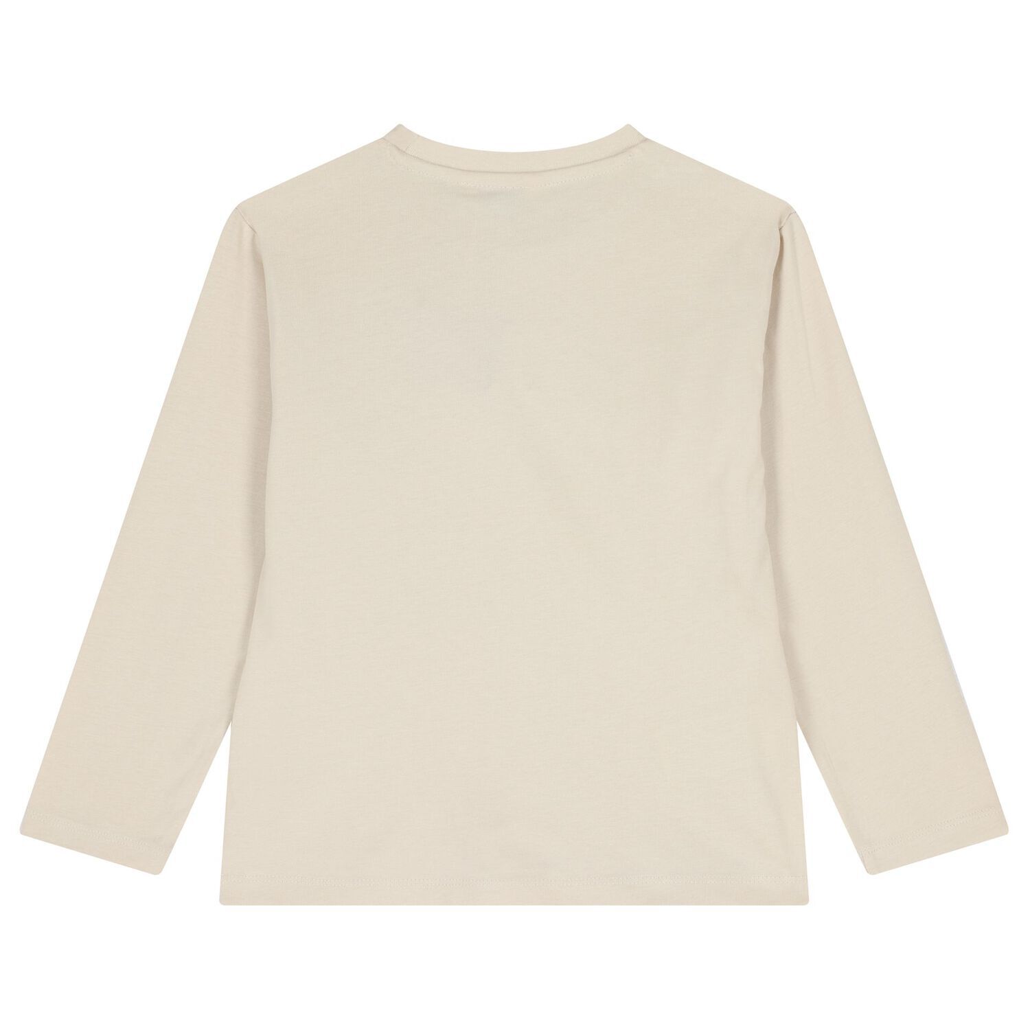 Boys Ivory & Grey Long Sleeve Top ( 2-Pack ), 1, hi-res image number null