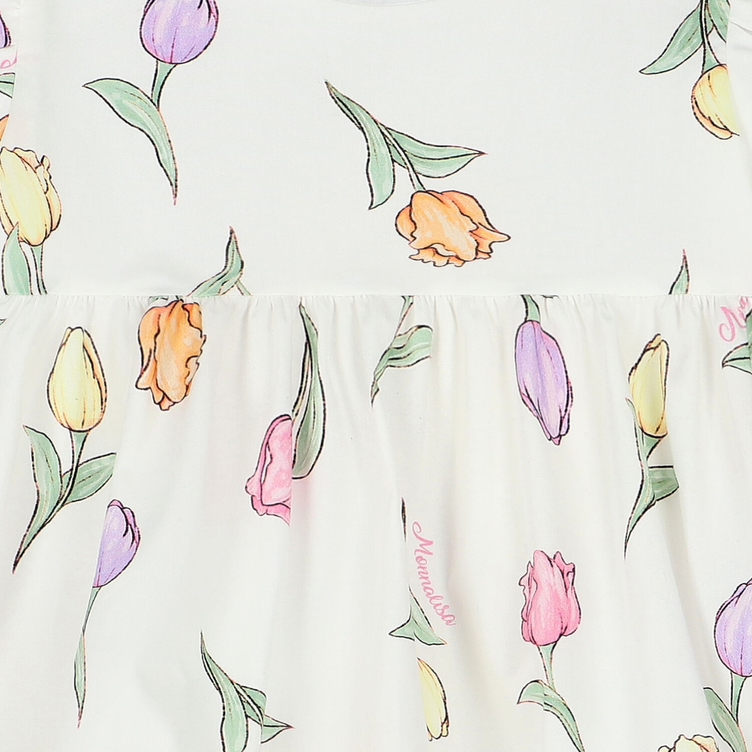 فستان توليب باللون الأبيض, 1, hi-res