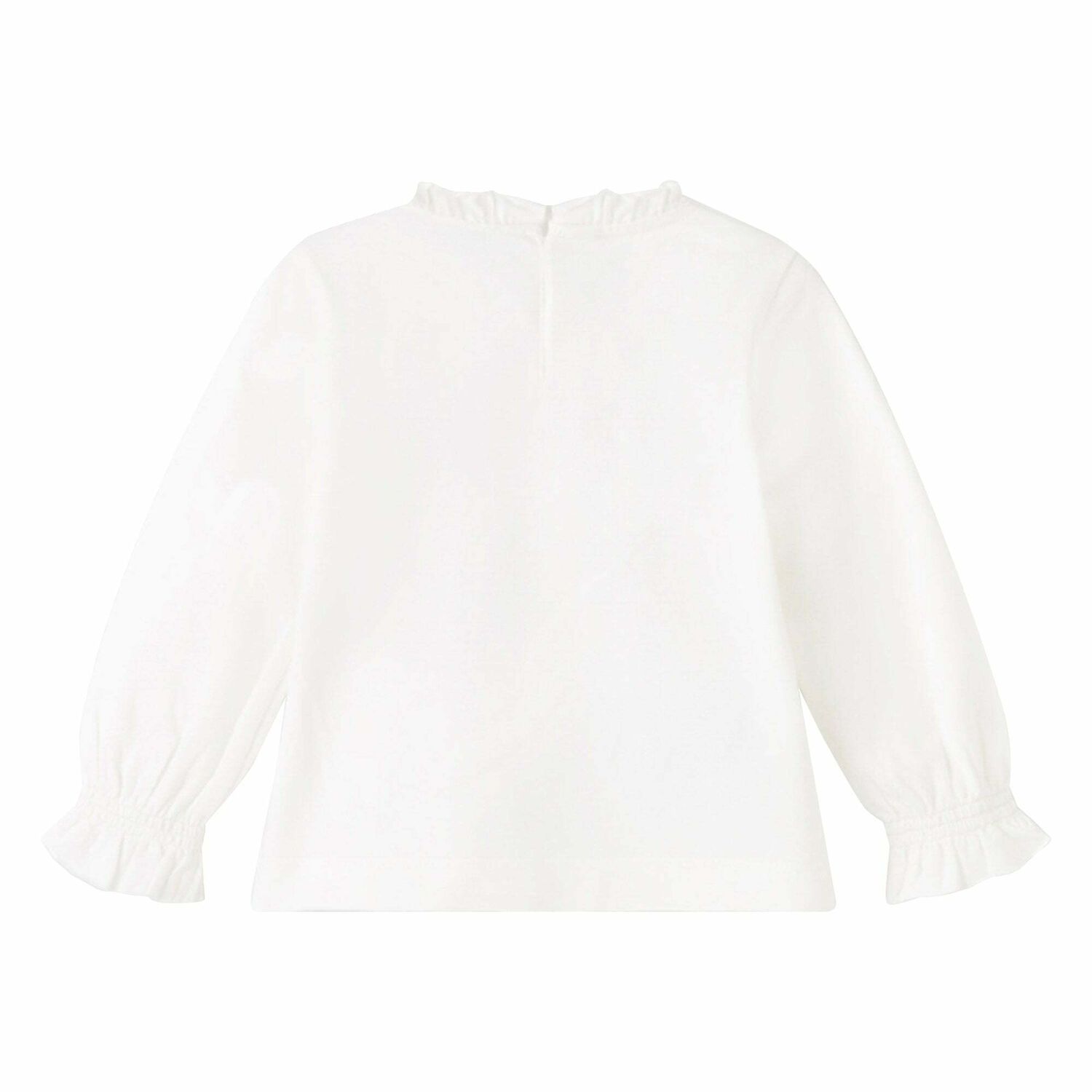 Younger Girls Ivory Ballerina Top, 1, hi-res image number null