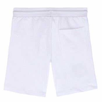 Boys White Logo Shorts