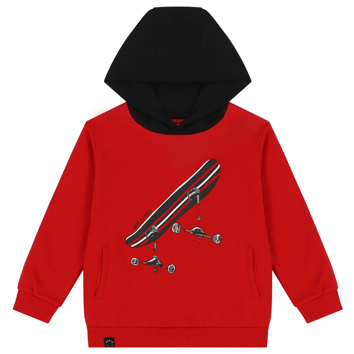 Boys Red & Black Skate Tracksuit, 1, hi-res image number null