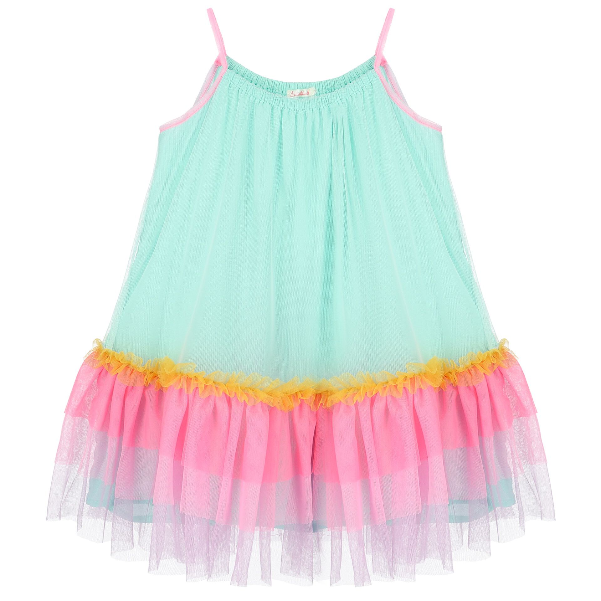 Billieblush ruffle-detail pyjamas - Orange