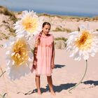 Girls Pink Polka Dot Tulle Dress, 1, hi-res