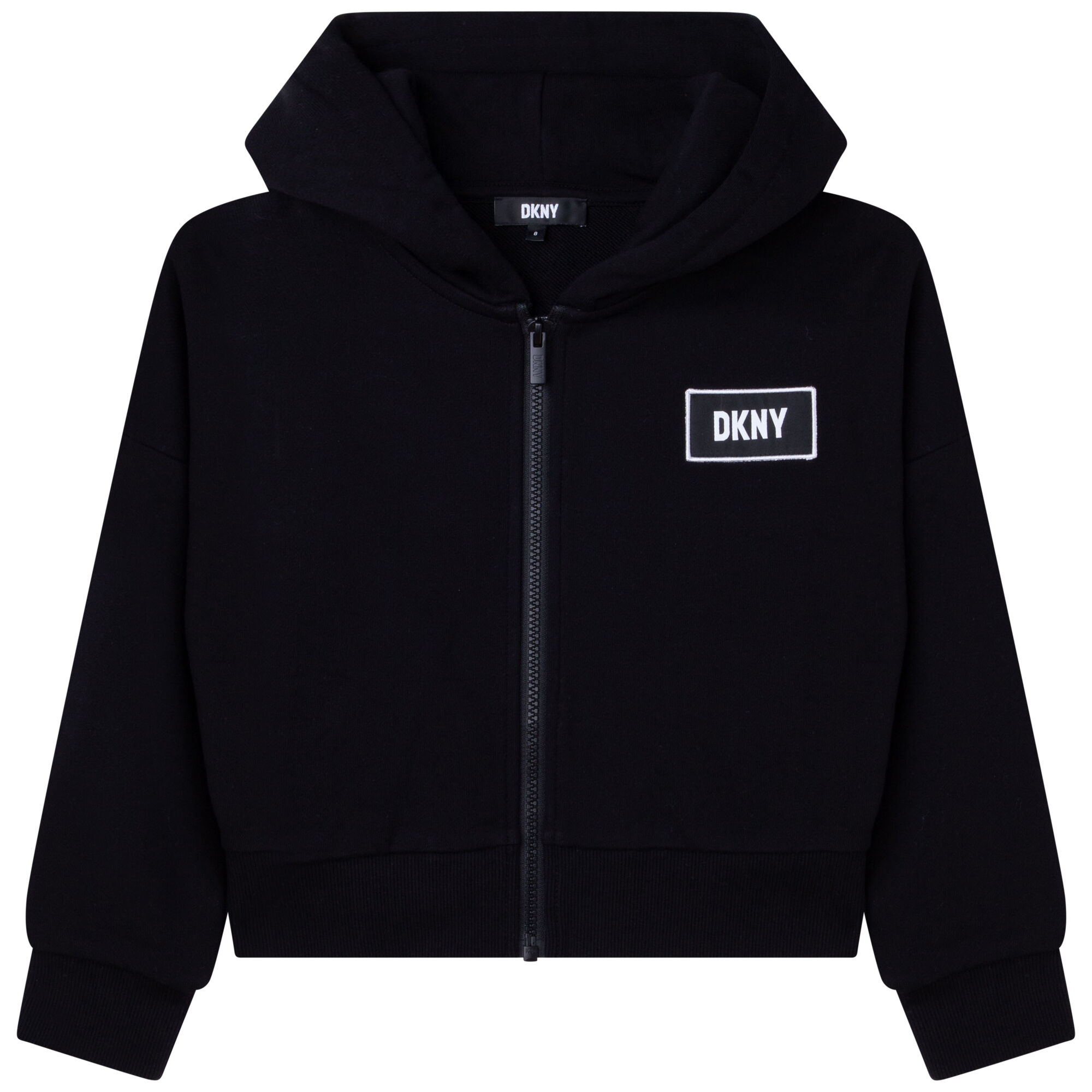 Girls black dkny jacket shop