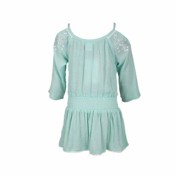 Girls Aqua Beach Dress