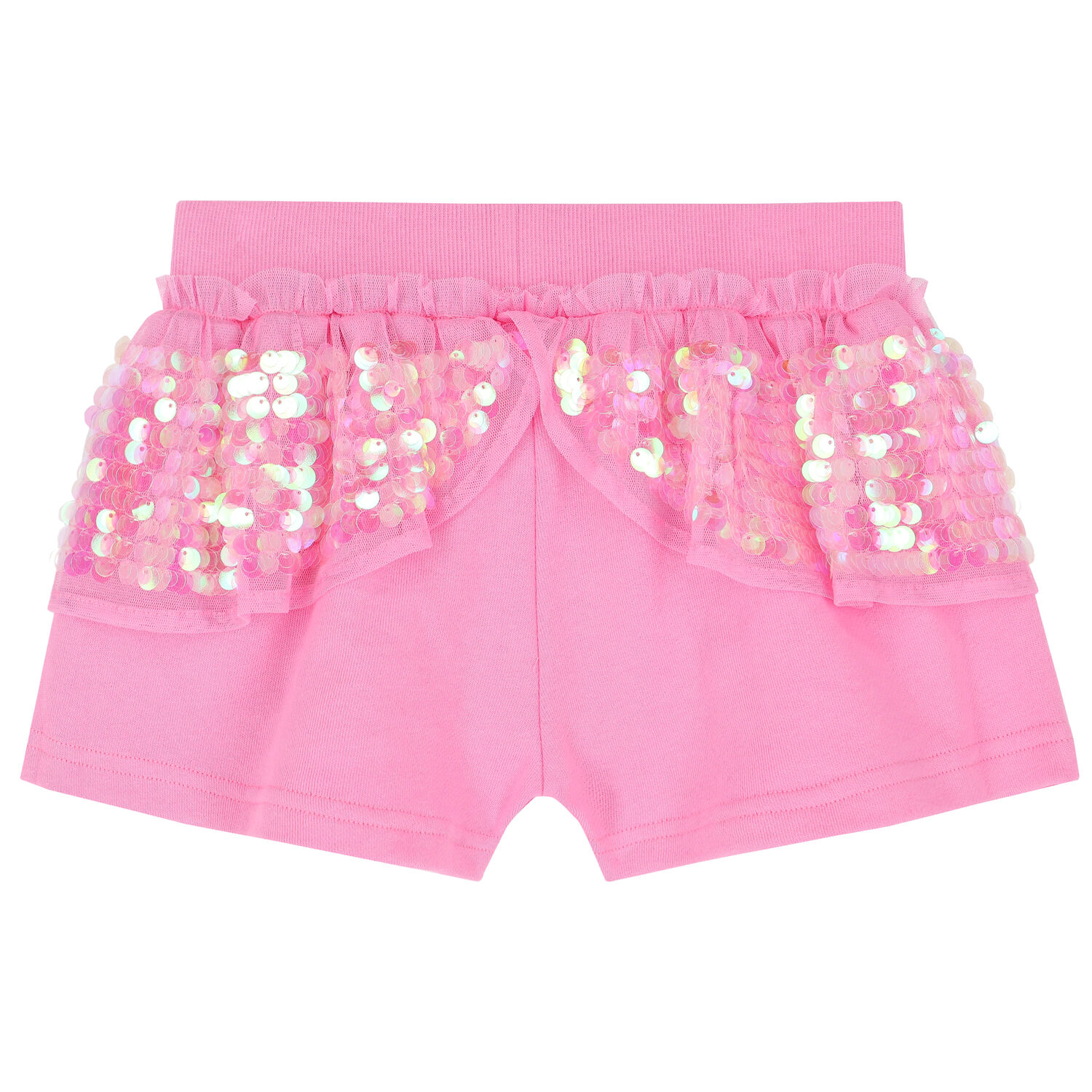 Girls Pink Sequin Shorts, 1, hi-res image number null