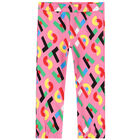 Girls Pink Logo Joggers, 1, hi-res
