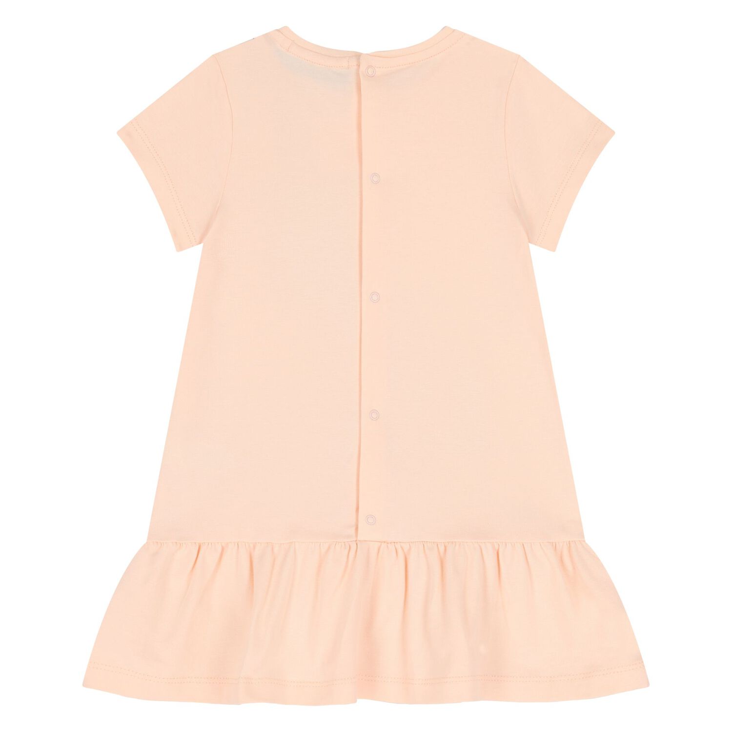 Younger Girls Pale Orange Crossbody Bag Dress, 3, hi-res