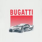 Younger Boys White Logo T-Shirt, 4, hi-res