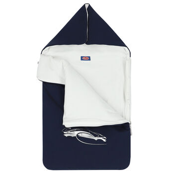 Baby Boys Navy & White Logo Nest