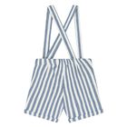 Younger Boys White & Blue Shorts Set, 1, hi-res