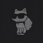 فستان بنات بشعار شوبيت باللون الأسود, 1, hi-res