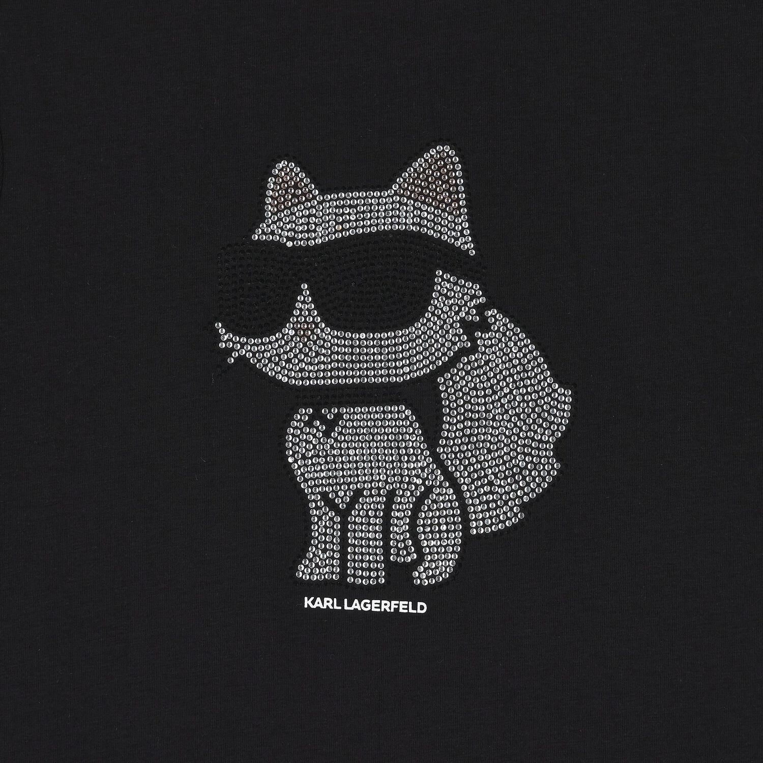 فستان بنات بشعار شوبيت باللون الأسود, 1, hi-res image number null