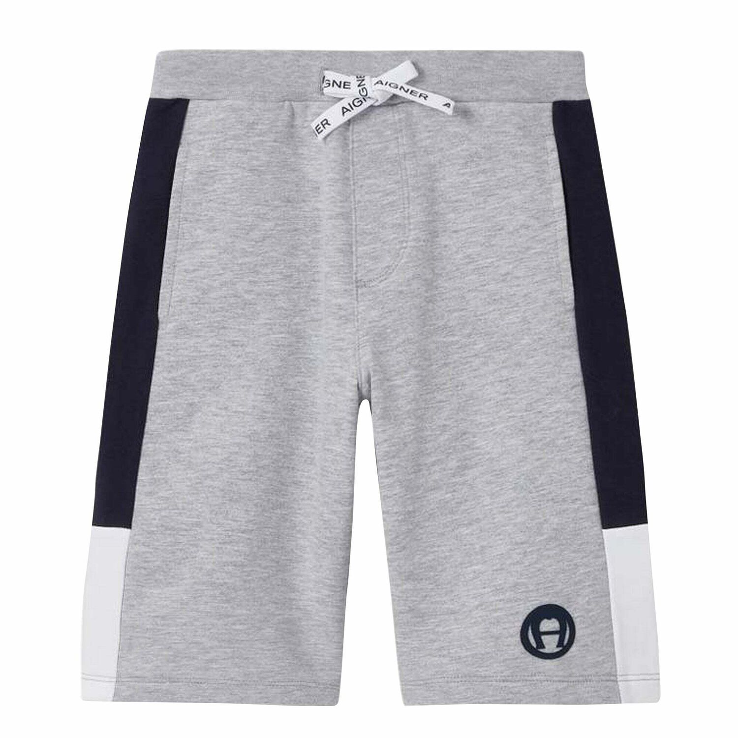 Boys Grey Logo Shorts, 2, hi-res image number null