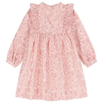 Girls Pink & Ivory Liberty Dress