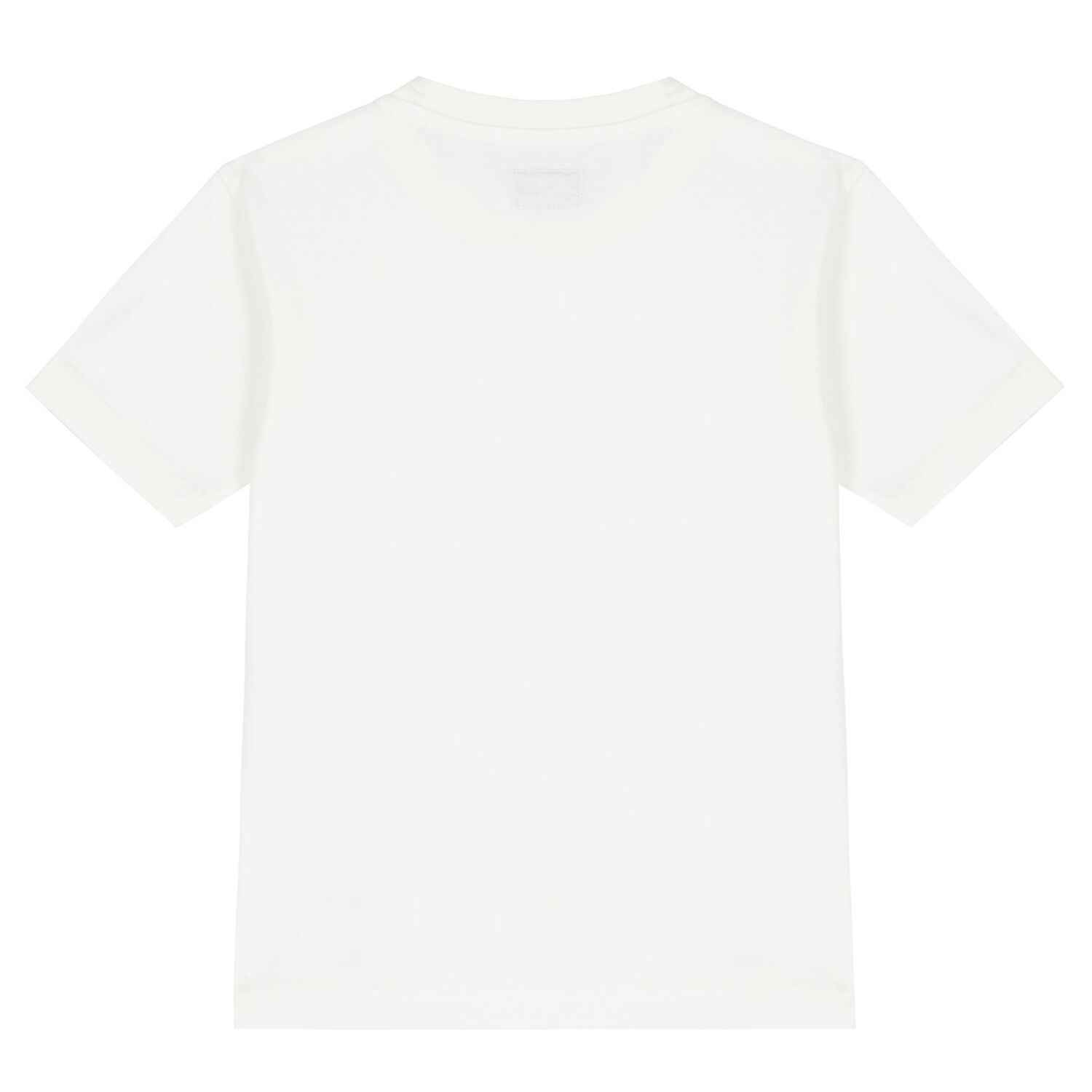 Boys White Logo T-Shirt, 5, hi-res