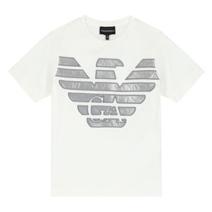 Boys Ivory Logo T-Shirt